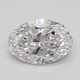 0.55-Carat Oval Lab Grown Diamond