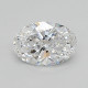 0.54-Carat Oval Lab Grown Diamond