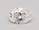 0.54-Carat Oval Lab Grown Diamond