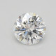0.55-Carat Round Lab Grown Diamond