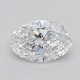 0.54-Carat Oval Lab Grown Diamond