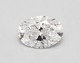 0.55-Carat Oval Lab Grown Diamond