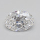 0.54-Carat Oval Lab Grown Diamond