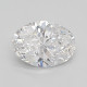 0.55-Carat Oval Lab Grown Diamond