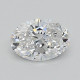 0.54-Carat Oval Lab Grown Diamond