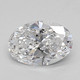 0.55-Carat Oval Lab Grown Diamond