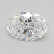 0.54-Carat Oval Lab Grown Diamond
