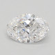 0.55-Carat Oval Lab Grown Diamond
