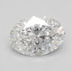 0.55-Carat Oval Lab Grown Diamond