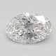 0.55-Carat Oval Lab Grown Diamond