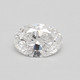 0.55-Carat Oval Lab Grown Diamond