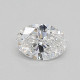 0.33-Carat Oval Lab Grown Diamond