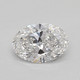 0.34-Carat Oval Lab Grown Diamond