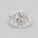 0.37-Carat Oval Lab Grown Diamond