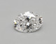 0.38-Carat Oval Lab Grown Diamond