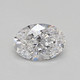 0.38-Carat Oval Lab Grown Diamond