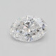 0.39-Carat Oval Lab Grown Diamond