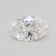 0.38-Carat Oval Lab Grown Diamond
