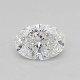 0.39-Carat Oval Lab Grown Diamond