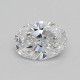 0.39-Carat Oval Lab Grown Diamond
