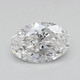 0.41-Carat Oval Lab Grown Diamond