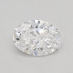 0.41-Carat Oval Lab Grown Diamond