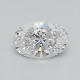 0.41-Carat Oval Lab Grown Diamond