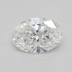 0.42-Carat Oval Lab Grown Diamond