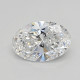 0.56-Carat Oval Lab Grown Diamond