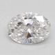 0.56-Carat Oval Lab Grown Diamond