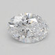 0.56-Carat Oval Lab Grown Diamond