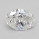0.56-Carat Oval Lab Grown Diamond