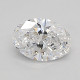 0.56-Carat Oval Lab Grown Diamond