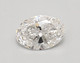 0.56-Carat Oval Lab Grown Diamond