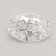 0.56-Carat Oval Lab Grown Diamond