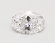 0.56-Carat Oval Lab Grown Diamond