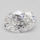 0.56-Carat Oval Lab Grown Diamond