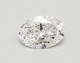 0.56-Carat Oval Lab Grown Diamond