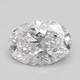 0.56-Carat Oval Lab Grown Diamond