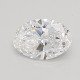 0.56-Carat Oval Lab Grown Diamond