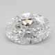 0.56-Carat Oval Lab Grown Diamond