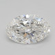 0.56-Carat Oval Lab Grown Diamond