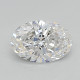 0.56-Carat Oval Lab Grown Diamond