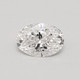 0.56-Carat Oval Lab Grown Diamond