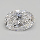 0.56-Carat Oval Lab Grown Diamond