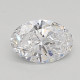 0.57-Carat Oval Lab Grown Diamond