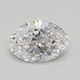 0.56-Carat Oval Lab Grown Diamond