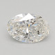 0.56-Carat Oval Lab Grown Diamond