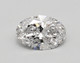 0.57-Carat Oval Lab Grown Diamond