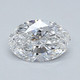 0.57-Carat Oval Lab Grown Diamond
